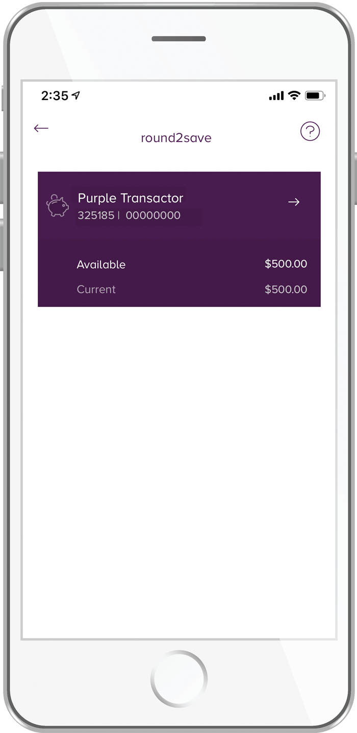 Mobile Phone showing Beyond Bank App